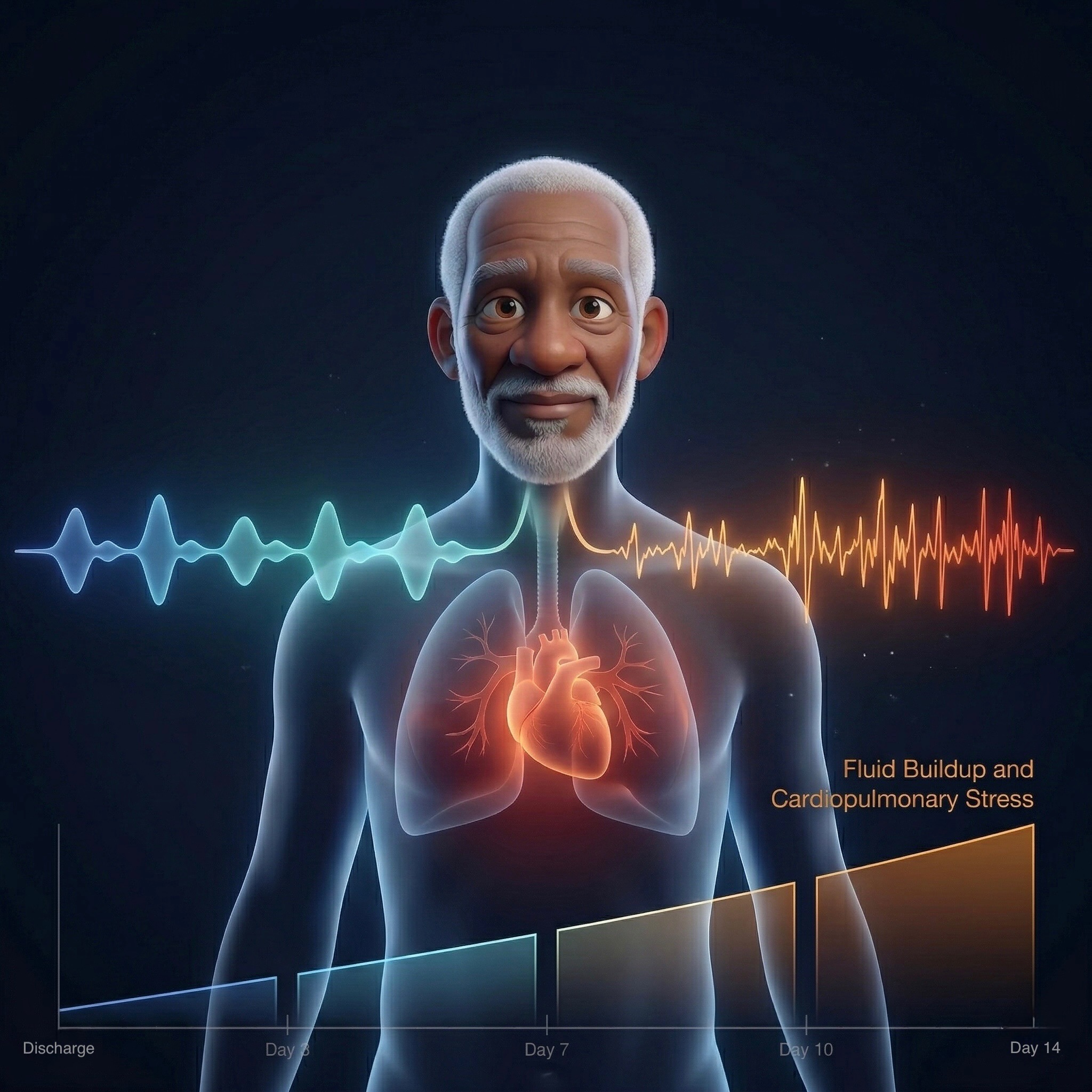 AI voice analysis visualization